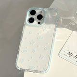 サマーブルーエッジフレッシュムードミニマル iPhone ケース