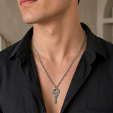 Vintage Key Pendant Necklace