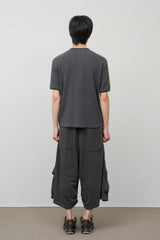 Jet Waffled Henely Top