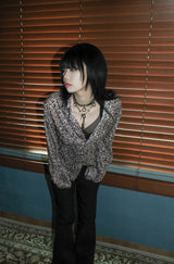 Leopard Hairy Shirt
