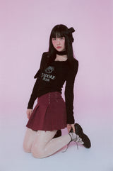 J'adore Plein スカーフTシャツ (ブラック)
