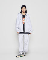 25FW ACベアベーシックロゴジップアップ メランジ