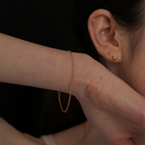oli chain bracelet ( sparkle )
