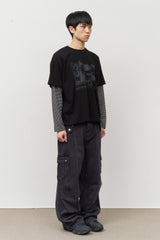 Grunge Rock Layered Longsleeve