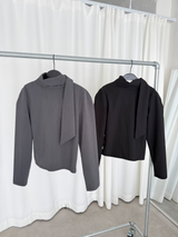mui tie 2way blouse (2color)