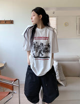 ロックバンドTシャツ (2C)