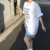 Oversized fit People Lettering T-shirt
