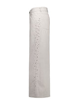 SIDE BEADS PANTS GREY