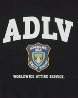 25FW ADLV PDスウェットシャツ ブラック