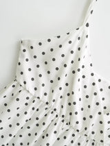 Elsyn Polka Sleeveless Top