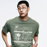 Rowdys Beach Bar T-Shirt_Khaki Grey
