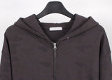 CAMO HOOD ZIP-UP