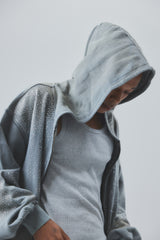 rhinestone zip-up hoodie