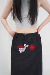 Denim Pocket Skirt