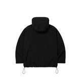 Sports Dept Small Logo Windbreaker - Black