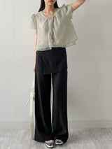 Mahal Wrap Semi-Wide Slacks