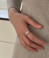 Bumpy ring (silver) *1PCS
