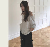 tissue - skin loose halter TOP