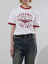 (UNISEX) ウェスタンボリュームレザーベルト