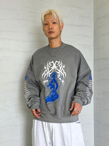VENTIQUE ピグメントグラマースウェットシャツ2カラー