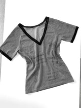 Epilogue Lace Slim Tee