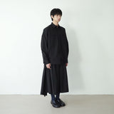 レイヤードスカートパンツ