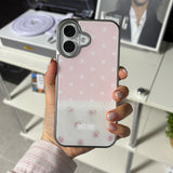 【MADE】lace rose glass case
