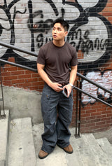 [1+1] Ribbed Muscle Fit Short Sleeve