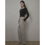 COTTON CANDY PANTS-LIGHT GRAY