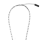 [MADE] 039 Twisted square necklace