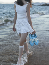 ジョイントネームレトロジャーマントレーニングシューズ - BLUE