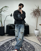 サエルグラフィッククロップ半袖Tシャツ