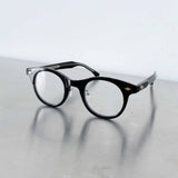 Obsidian Round Glasses