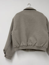 [Quilted lining/unisex] News Overfit Blouson Jacket