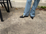 line curve pants