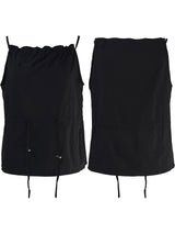 halterneck string nylon sleeveless (2color)