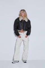 EYELET CARGO PANTS