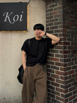 Soft sig roll-up short sleeve t-shirt