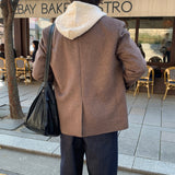 LMN St. 3 Button Alpaca Hooded Knitwear (3 colors)