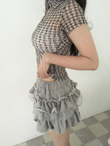 Chess Collar Tee