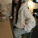 【BELLIDE MADE】パピー ツーウェイボアフリース ジップアップパーカー