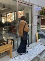 Malbec Raw Denim Wide Brushed Pants