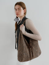 Jeanne Knit Shoulder Bag_Brown