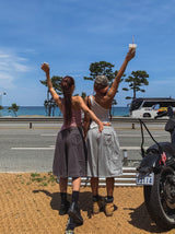 スターパッチバミューダハーフパンツ