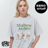 【数量限定】マルチーズアーカイブTシャツ