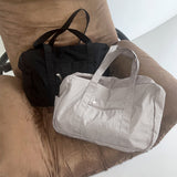 Cornyn Nylon Zipper Big Shoulder Bag