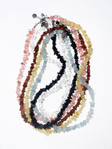 gemstone necklace (6color)