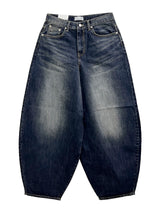 Stand Cat Balloon Denim Pants