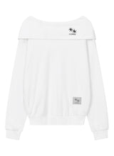 SIOR FAKE HOOD OFF SHOULDER MTM (3COLOR)