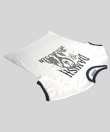ホットガールクラブリンガーTシャツ_チャコール